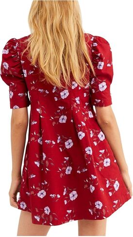 Free People Womens Adelle P Cotton Mini Dress in Kuwait