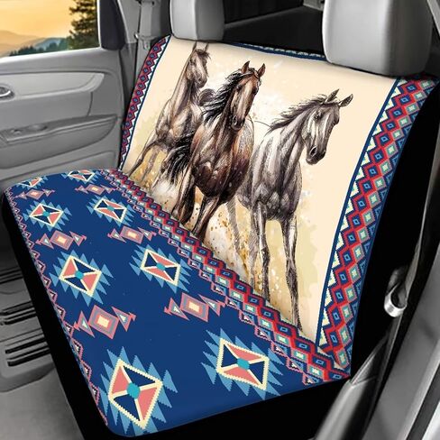 Black Car Seat Covers Only Back Seat Mushroom Back Seat Cover for Women Auto Bench Backseat Covers Rear Seat Covers for for Trucks,SUVs Van in Saudi Arabia