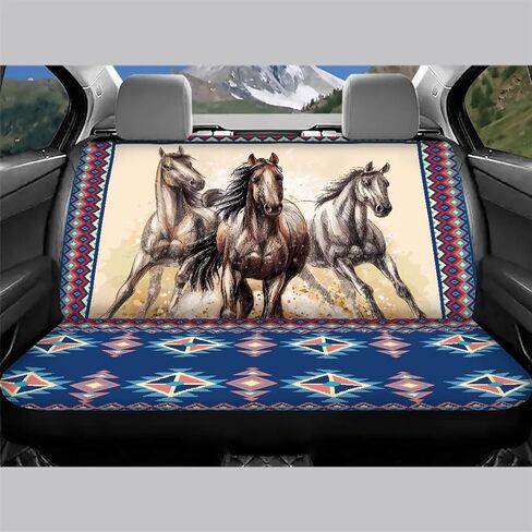 Black Car Seat Covers Only Back Seat Mushroom Back Seat Cover for Women Auto Bench Backseat Covers Rear Seat Covers for for Trucks,SUVs Van in Saudi Arabia