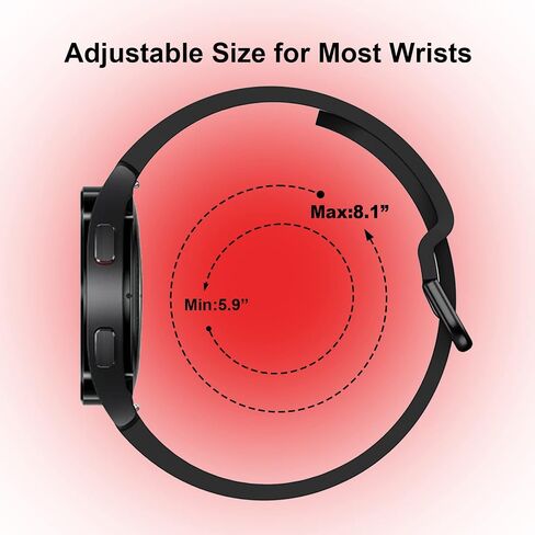 Arsfit Fancy Bands Compatible for Samsung Galaxy Watch 6/ Galaxy Watch 5 40mm 44mm 43mm 45mm 47mm / Galaxy Watch 4 40mm 44mm / Watch 4 Classic 42mm 46mm Band, Print Silicone Pattern Replacement Strap for Women Men Ladies Girls in Saudi Arabia