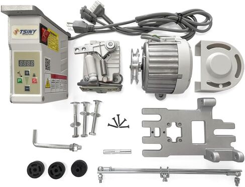 التيار المتناوب 110 فولت الكهربائية ثلاث مراحل فرش ماكينة خياطة صناعية محرك معزز مع وحدة تحكم 1000 واط (1-1/3HP) 50 ~ 60 هرتز in Kuwait