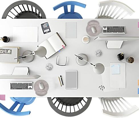 Keyboard Wrist Rest and Mouse Wrist Rest Pad PU Leather, Memory Foam Set for Computer/Laptop/Mac, Durable & Comfortable & Lightweight for Easy Typing & Pain Relief - Grey in Kuwait