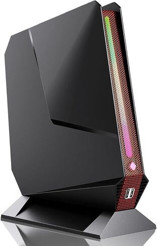 Mini Gaming PC, 12th Intel i9-12900H & GeForce RTX 3050Ti 8G GDDR6 Dual Graphics Card Mini PC, 14C/20T RGB Lights Mini Desktop Computer 32GB RAM 1TB NVMe SSD, 4K Triple Display/2.5G LAN/WiFi 6E/BT5.3 in Saudi Arabia