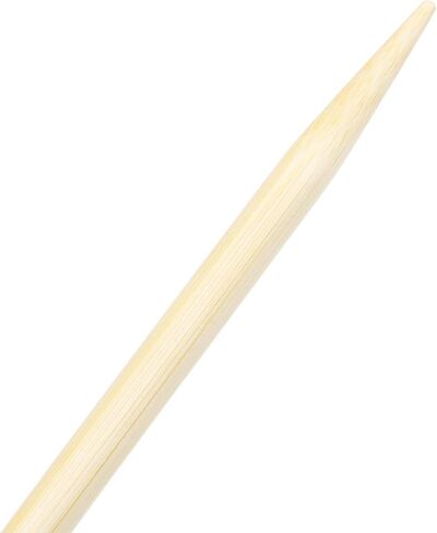 Coopay Knitting Needles 6.0mm x 35cm, Warm Wooden Knitting Needles for Arthritic Hands, Knitting Pins Beginners Professional Knitters, Long Needles for Jumpers Blankets Large Projects in Saudi Arabia