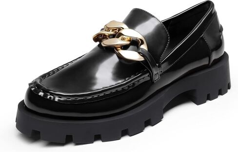 أحذية DREAM PAIRS النسائية بدون كعب جلدية مكتنزة سهلة الارتداء أحذية عمل كاجوال أنيقة من Penny in Saudi Arabia