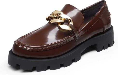 أحذية DREAM PAIRS النسائية بدون كعب جلدية مكتنزة سهلة الارتداء أحذية عمل كاجوال أنيقة من Penny in Saudi Arabia
