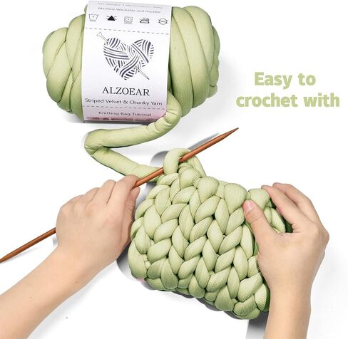 Chunky Yarn for Hand Knitting DIY for Knitting Bags Cushions and Other Home Decorations(Sapphire Blue,400g/0.88 lb,20yards) in Saudi Arabia