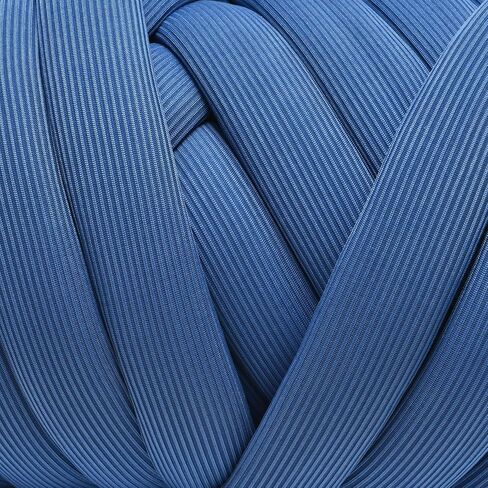 Chunky Yarn for Hand Knitting DIY for Knitting Bags Cushions and Other Home Decorations(Sapphire Blue,400g/0.88 lb,20yards) in Saudi Arabia