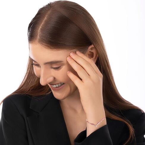 سوار GIVA من الفضة الإسترليني عيار 925 على شكل غزال من الذهب الوردي (AAA + حجر زركونيا عالي الجودة) in Kuwait