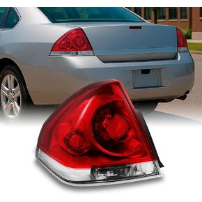 AKKON - For Chevy Impala Replacement Red Clear Tail Light Passenger Right Side Rear Brake Lamps in Kuwait
