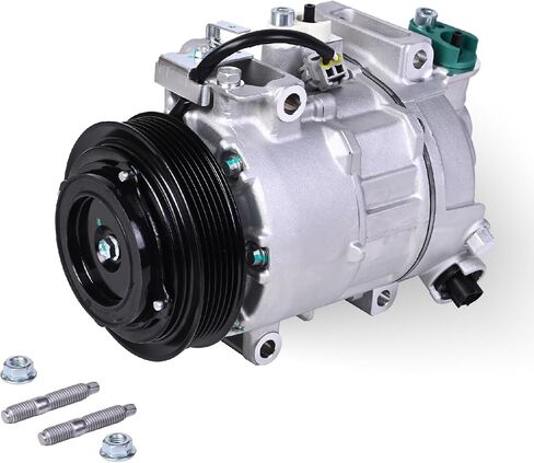 A/C Compressor with Clutch Air Conditioner Compressor Replacement Compatible with 2014-2018 Ram 1500 3.6L 2019-2022 Ram 1500 Classic 3.6L Flex Replaces 68158901AB 68158901AC 68158901AD CO29275C 198334 in Saudi Arabia