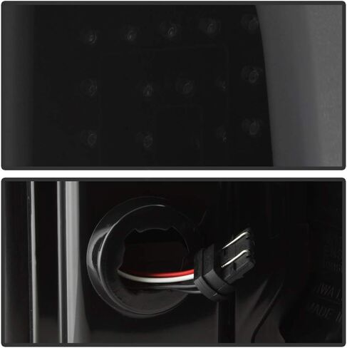 Acanii - لـ [إشارة متسلسلة ثلاثية الأبعاد] 2014-2018 Chevy Silverado 1500 2500 3500 Black Smoked LED LID LIGHT LAMPS in Saudi Arabia