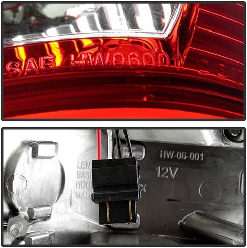 Acanii-لـ 1999-2007 Ford F250 F350 F45 SD 1997-2003 F150 Red LED LID LIGHTS LAMPS in Saudi Arabia