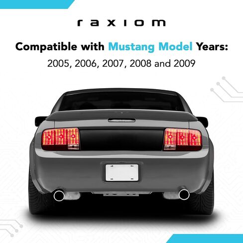 Raxiom Sequential Tail Light Harness Kit مع توصيل توصيل وملعب الأسلاك يناسب Mustang 2005-2009 in Kuwait