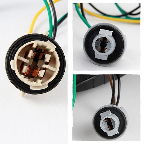 AKKON - For Chevy Impala Replacement Red Clear Tail Light Passenger Right Side Rear Brake Lamps in Kuwait