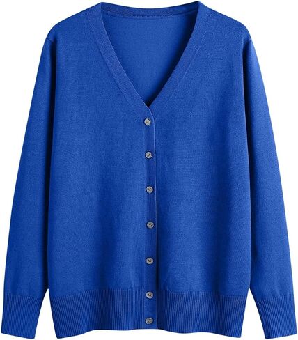 Cardigan Sweaters for Women Lightweight Open Front Tops Blouse Long Sleeve Button Down Knit Fall Trendy 2025 Coat in Kuwait