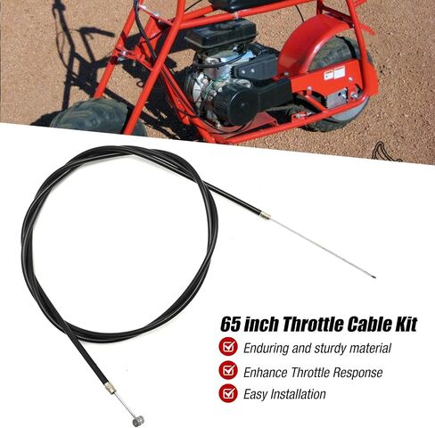 260-174 260174 كابل خانق عالمي 65 بوصة ، بديل لـ Manco Go Kart Cart Minibike Minicy Bike ATV دراجة in Saudi Arabia