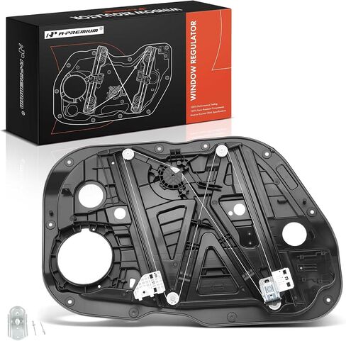 A-Premium Front Right Passenger Side Electric Power Window Regulator Without Motor Compatible with Hyundai Elantra 2017 2018 2019 2020 in Saudi Arabia