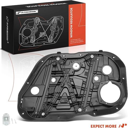 A-Premium Front Right Passenger Side Electric Power Window Regulator Without Motor Compatible with Hyundai Elantra 2017 2018 2019 2020 in Saudi Arabia