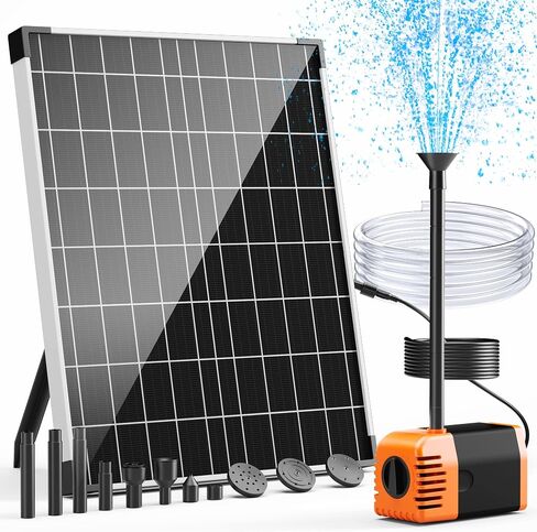 مضخة مياه غاطسة البوبوسوراب 45W ، 1600GPH 24V مضخة نافورة DC مع سلك طاقة 24.2 قدم ، ومضخة حوض السمك المرتفعة مرتفعة 13 قدمًا لخزان السمك ، البركة ، نافورة ، مائية ، شلال in Kuwait