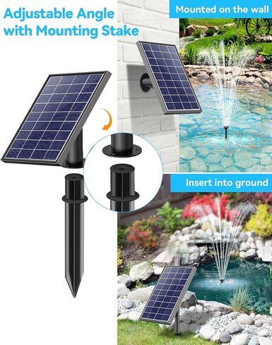 مضخة مياه غاطسة البوبوسوراب 45W ، 1600GPH 24V مضخة نافورة DC مع سلك طاقة 24.2 قدم ، ومضخة حوض السمك المرتفعة مرتفعة 13 قدمًا لخزان السمك ، البركة ، نافورة ، مائية ، شلال in Kuwait