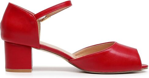 VenusCelia Women's Easy Going Strap Pump Chunky Heeled Sandal in Saudi Arabia