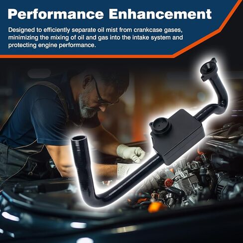 PC3Z6A785A مجموعة فاصل زيت الألمنيوم لعام 2011-2024 FORD F250 F350 F450 Super Duty 6.7L V8 PCV CCV VENT VALVE CRANK CARRANTE KIT REPLIS in Kuwait