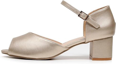 VenusCelia Women's Easy Going Strap Pump Chunky Heeled Sandal in Saudi Arabia