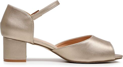 VenusCelia Women's Easy Going Strap Pump Chunky Heeled Sandal in Saudi Arabia