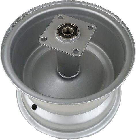 Redcap 9 "مجموعة حافة العجلات الخلفية لـ COLEMAN CT200U BT200X CT200UEX 196CC HESUN 200-3 200-7 AXIS M200 MINI BIKE مع محامل 6202RS (الفضة) in Saudi Arabia