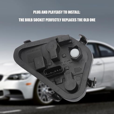 سائق Left Left Lights Lights Plight Plit & Clop Connector & 3 Labours #63217313043 FIT for BMW 3-Series 320i 328i 335i 328d 2012 2014 2015 reach labor kit kit in Saudi Arabia