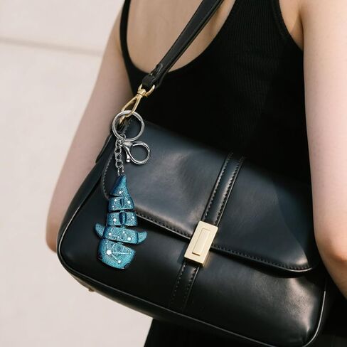 Cute Shark Keychain Bag Charms Purse Charms for Hangbags Backpacks Car Keys Accessories Ocean Fish Gift for Women Men in Saudi Arabia