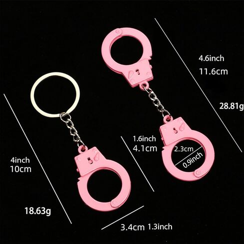 Poyamuse Mini الأصفاد المعدنية سلسلة المفاتيح الإبداعية Keyring in Saudi Arabia