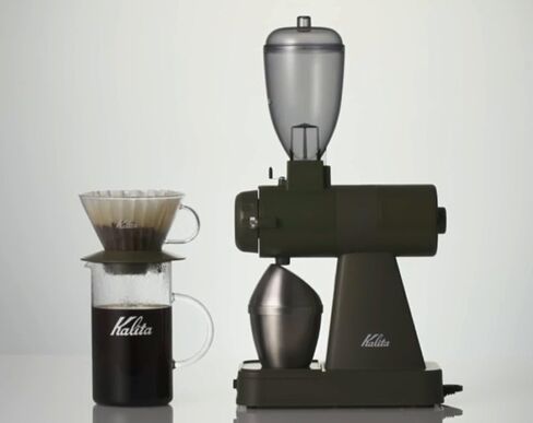 カリタ(Kalita) Karita WDG-155#05064 منقط القهوة الزجاجي من سلسلة Wave لشخص أو شخصين، أخضر عسكري in Kuwait