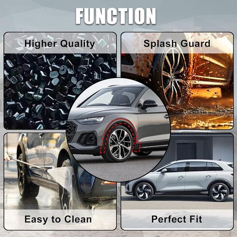 Secosautoparts عجلة صب السائق الجبهة الأمامية متوافقة مع فورد Escape 2017 2018 2018 استبدال# CJ5Z16268AD ، FO1290141 Fender Flare الجانب الأيسر in Saudi Arabia