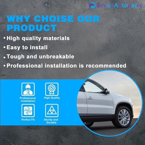 Secosautoparts عجلة صب السائق الجبهة الأمامية متوافقة مع فورد Escape 2017 2018 2018 استبدال# CJ5Z16268AD ، FO1290141 Fender Flare الجانب الأيسر in Saudi Arabia