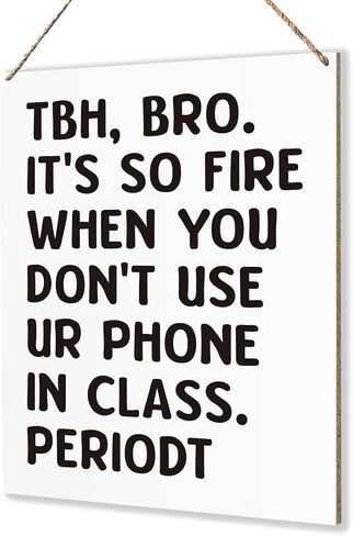 Funny Classroom Decor High School Classroom Decor Middle School Classroom Signs English Classroom Wall Decor Funny Decorations for Classroom 8 x 10 inches in Saudi Arabia