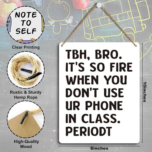Funny Classroom Decor High School Classroom Decor Middle School Classroom Signs English Classroom Wall Decor Funny Decorations for Classroom 8 x 10 inches in Saudi Arabia