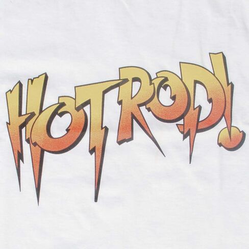 Roddy Piper Rowdy Hot Rod Wrestling White Adult T-Shirt Tee in Saudi Arabia