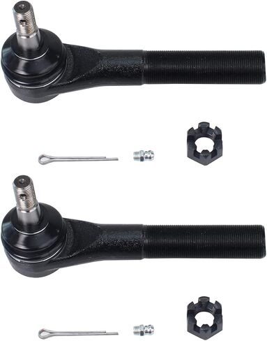 Detroit Axle - 4WD Front 6pc Tie Rods Kit for 1998-1999 Dodge Ram 2500, Outer & Inner Tie Rod Ends Adjustment Sleeves Replacement in Saudi Arabia