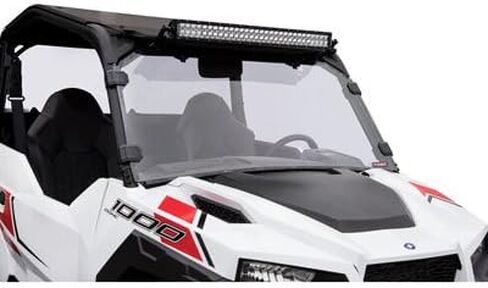 TUSK القابلة للإزالة الزجاج الأمامي الكامل واضحة - مقاومة للخدش - نوبات: Polaris General 4 1000 EPS 2017-2021 in Saudi Arabia