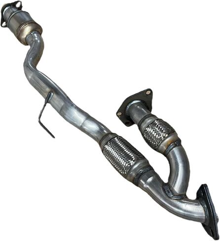 المحول الحفاز مع Flex Y-pipe لعام 2011-2014 Nissan Quest 3.5L-الفولاذ المقاوم للصدأ ، معتمد من OBDII وسهولة مع مجموعة الأجهزة والأداء الصديق للبيئة وموثوقة ودائمة in Saudi Arabia