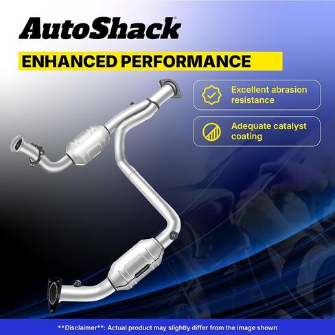 Autoshack Front Side Driver Side Convalter استبدال المباشر لاستواء Suzuki Nissan NV2500 NV1500 NV3500 2005-2012 Pathfinder 2005-2015 Xterra 2005-2019 Frontier (EPA Compliant) EMCC26470 in Saudi Arabia