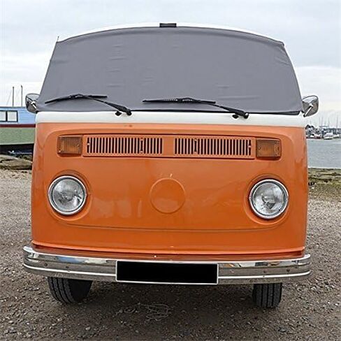 غلاف الصقيع المخصص للاشتعال الشاشة لـ VW Bus Camper Van - 1968 إلى 1979 - نافذة Bay Type 2 T2 (رمادي) in Saudi Arabia