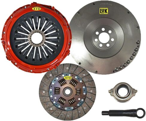 XTD Stage 2 Clutch Kit + Luk Flywheel متوافق مع 2008-2015 Mitsubishi Lancer Evolution X 10 GSR RS 4B11T Turbo 5 سرعات in Saudi Arabia