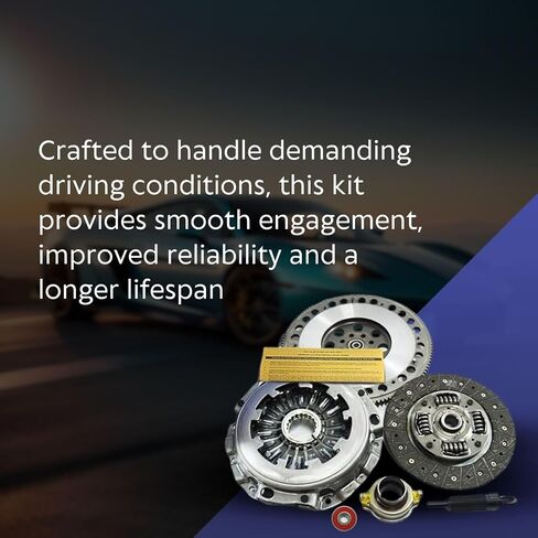 مجموعة مخلب Exedy مع FJK1006 W/EFT Light Flywheel - متوافقة مع 2002-2005 Subaru Impreza WRX 2.0L Turbo EJ205 - مثالية لمطابقة أداء السيارة - يأتي مع ضمان العلامة التجارية لمدة 12 شهرًا in Kuwait