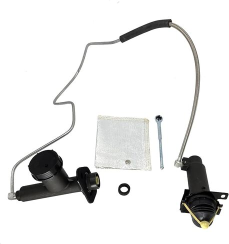 CC649005 Clutch Master And Slave Cylinder Assembly compatible with Ford F350 F59 Commercial Stripped Chassis F Super Duty 1993-1997 F250 1993-1996 7.3L 7.5L V8 136.65513 in Saudi Arabia
