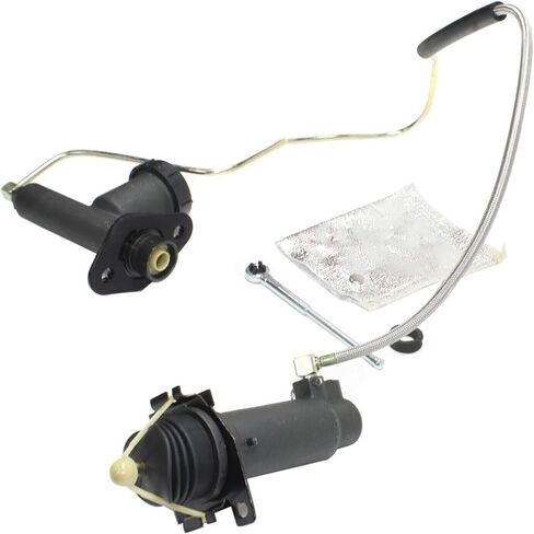 CC649005 Clutch Master And Slave Cylinder Assembly compatible with Ford F350 F59 Commercial Stripped Chassis F Super Duty 1993-1997 F250 1993-1996 7.3L 7.5L V8 136.65513 in Saudi Arabia