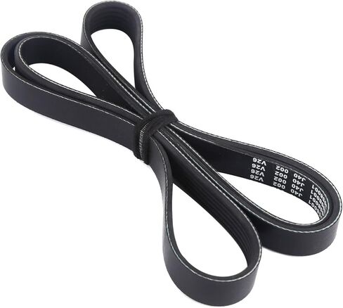 MOCA Serpentine Belt Without AC 6PK1540 Fits 2001-2006 for BMW 325Ci 2.5L & 1998-2000 for Chevrolet Prizm 1.8L & 1998-2008 for Toyota Corolla 1.8L & 1993 for Asuna Sunfire 1.8L in Kuwait