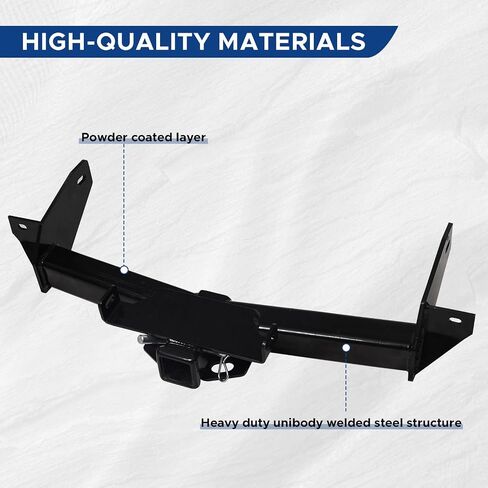 Trailer Hitch Receivers Fit for Ford F150 / Lincoln Mark LT 2006 2007 2008 with 2 inch Towing Hitch Receiver Class 3 Hitch ReceiverBlack Powder Coating in Saudi Arabia